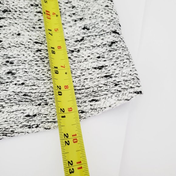 CLUB MONACO Cotton Marled Grey Cowl Bow Neck Sweater - Picture 11 of 11